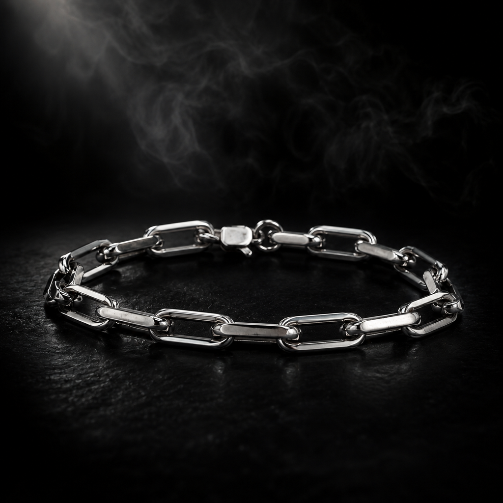 BLOCK CHAIN BRACELET