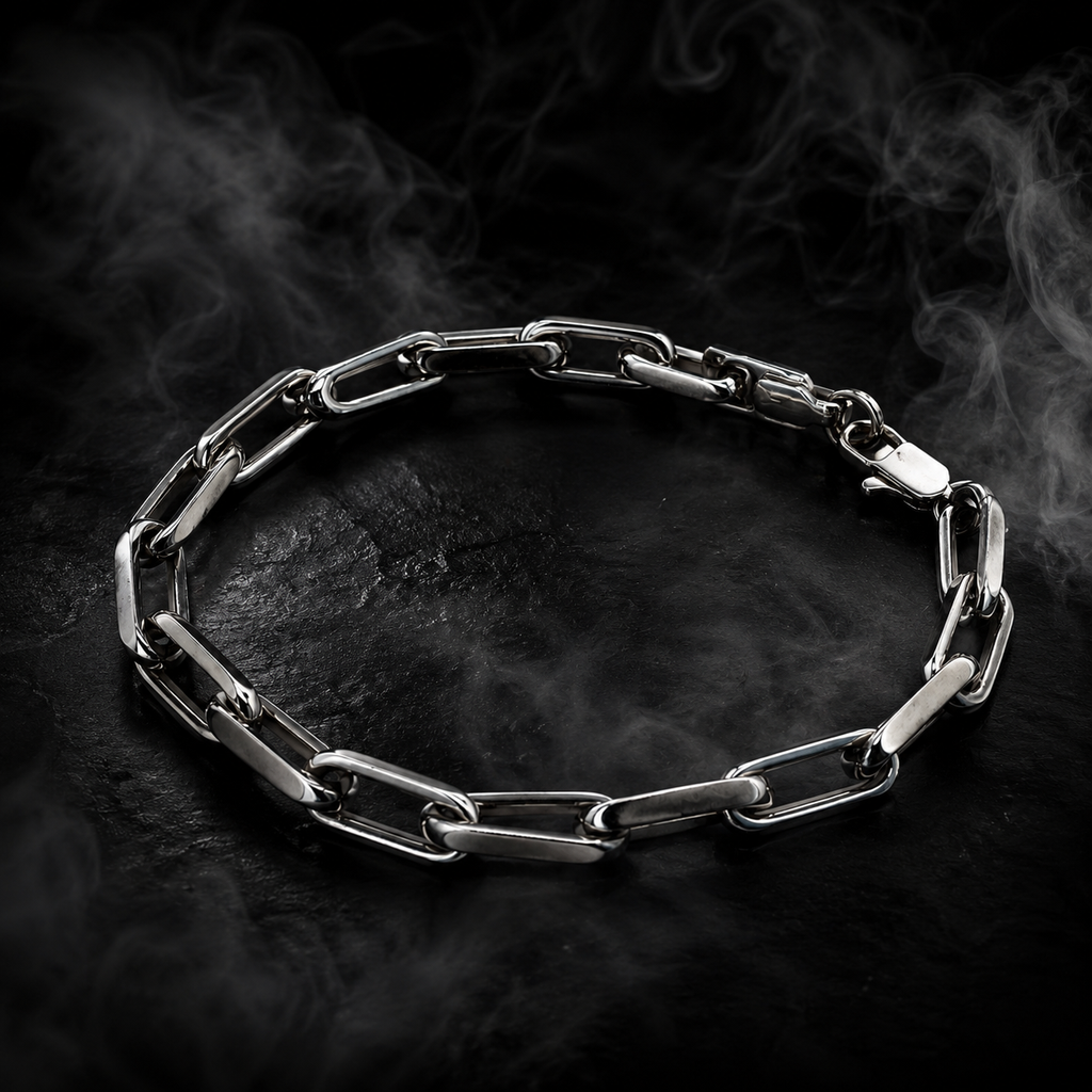BLOCK CHAIN BRACELET