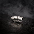 SILVER CROISSANT CUFF