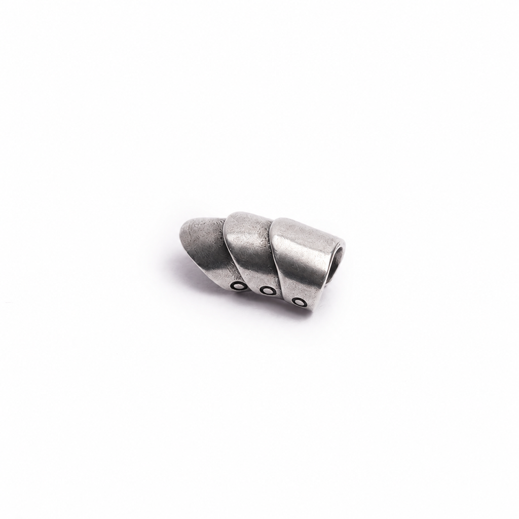 SILVER CROISSANT CUFF